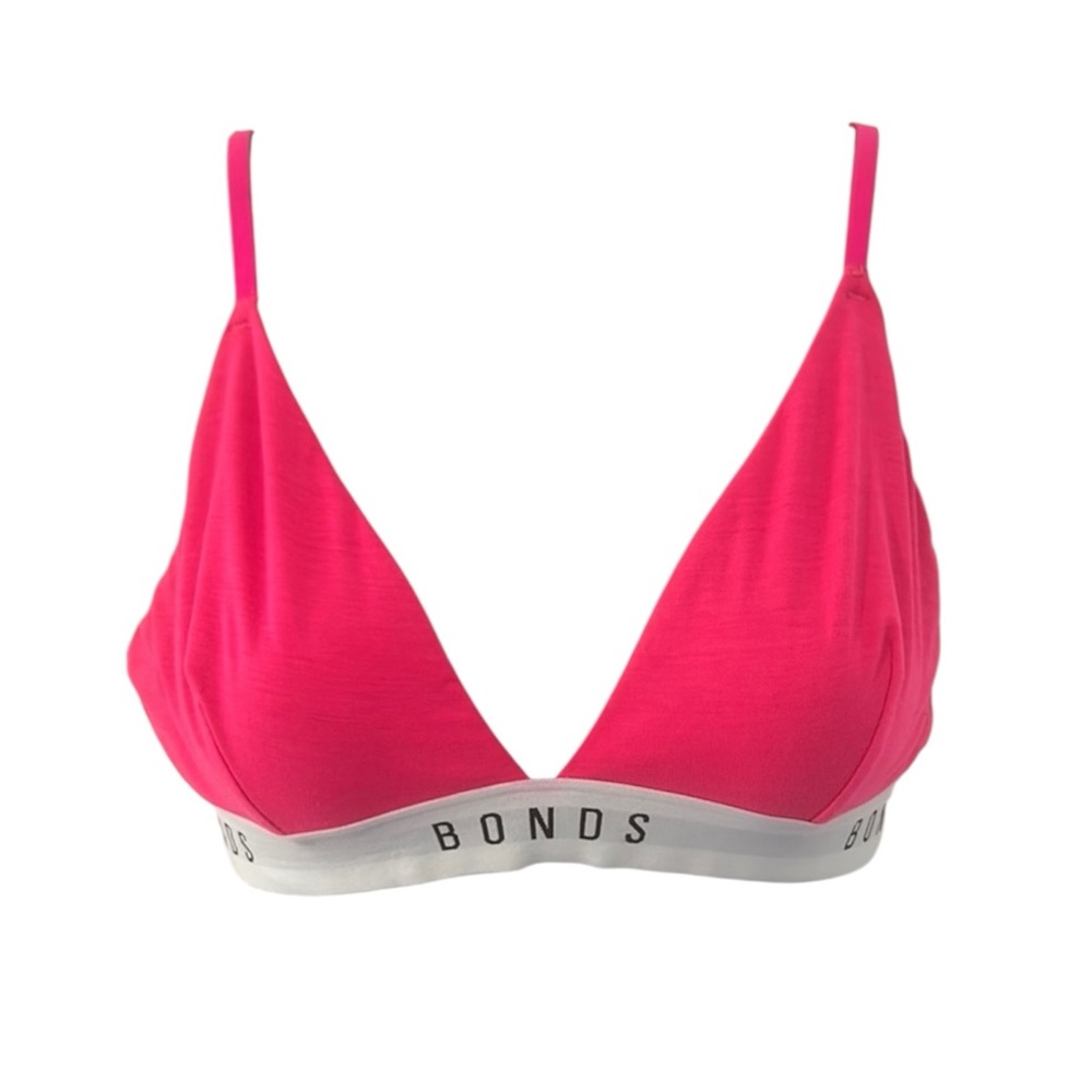 Bonds Pink Bra with Adjustable Straps and Elastic Band